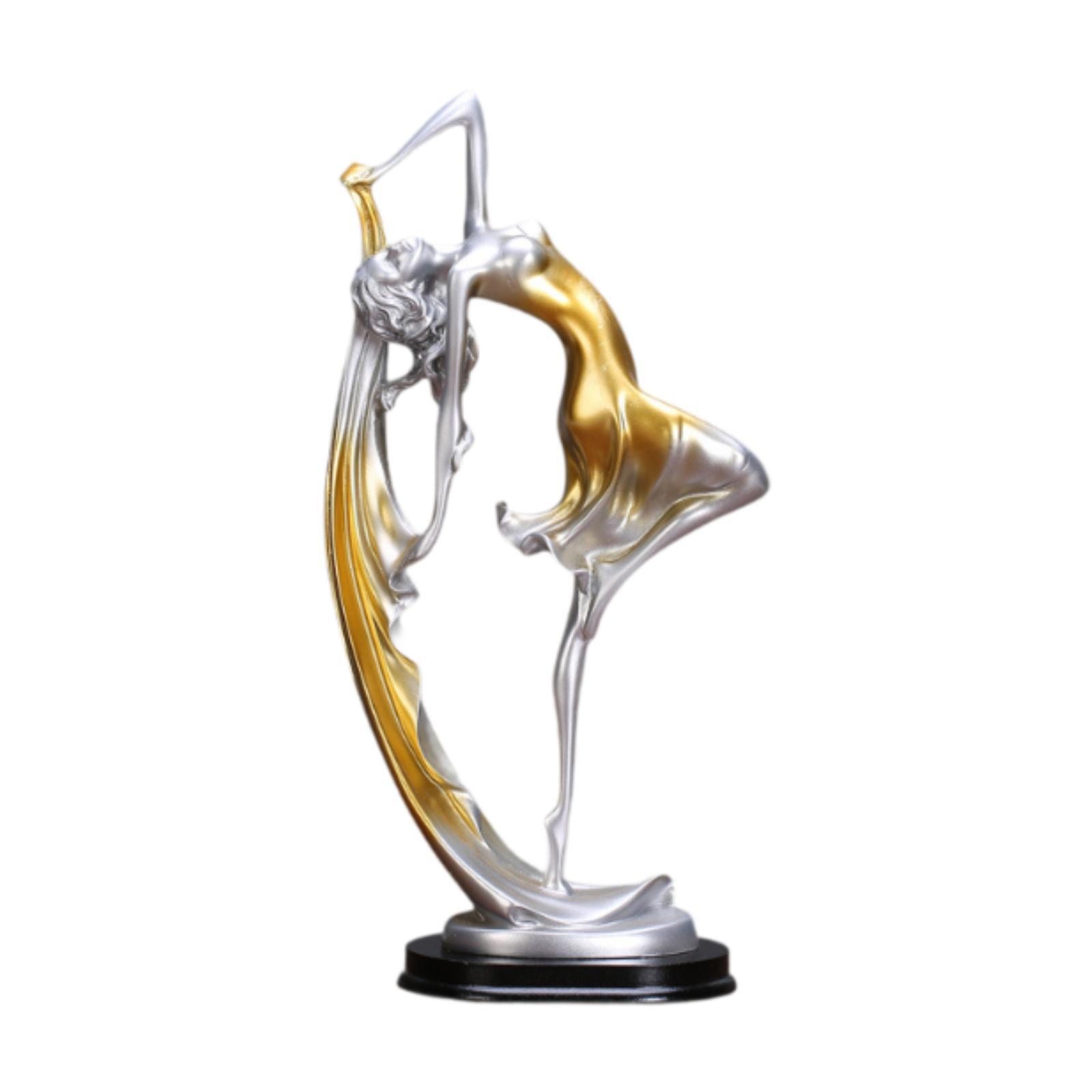 Dancing Girl Statue Gold