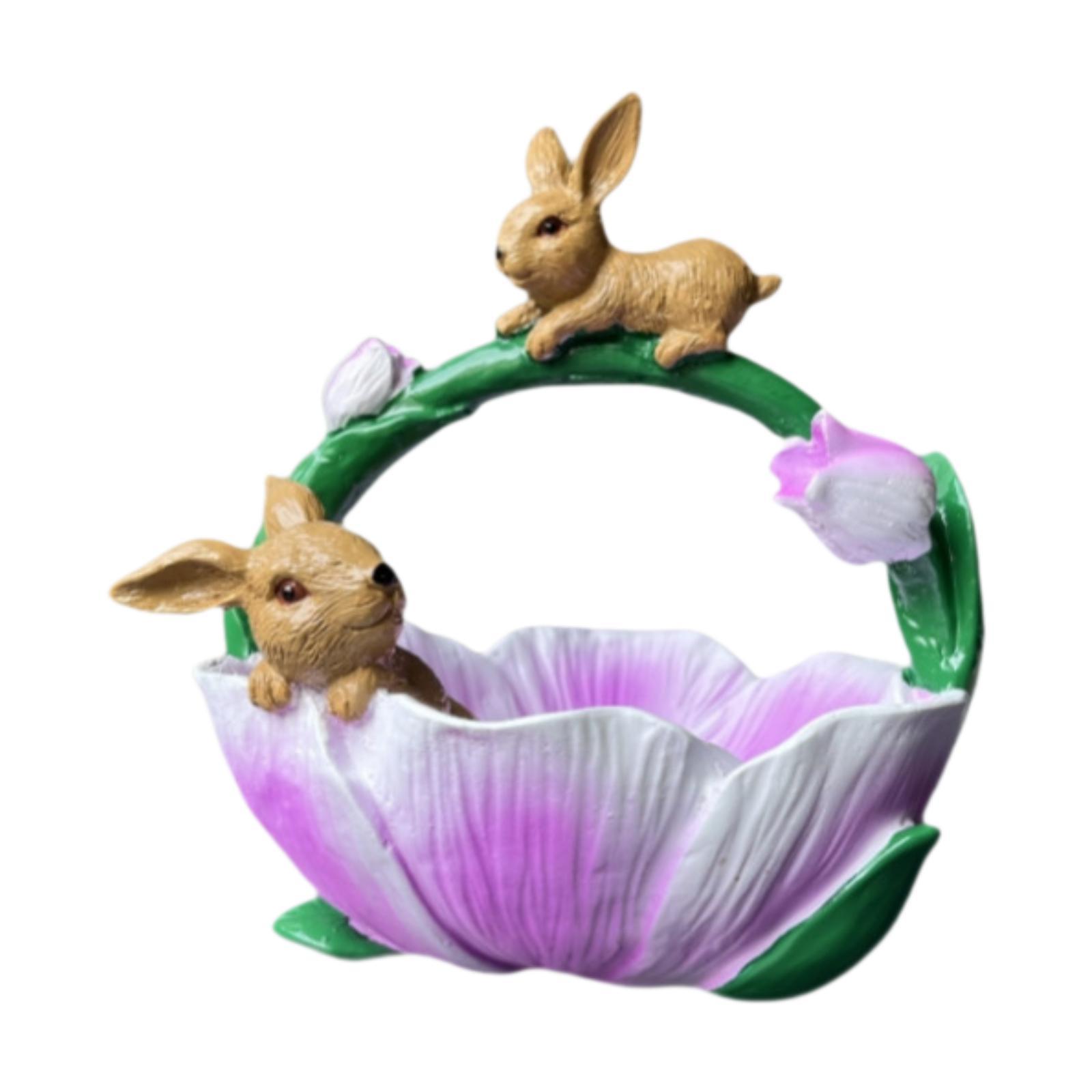 Bunny Figure Basket