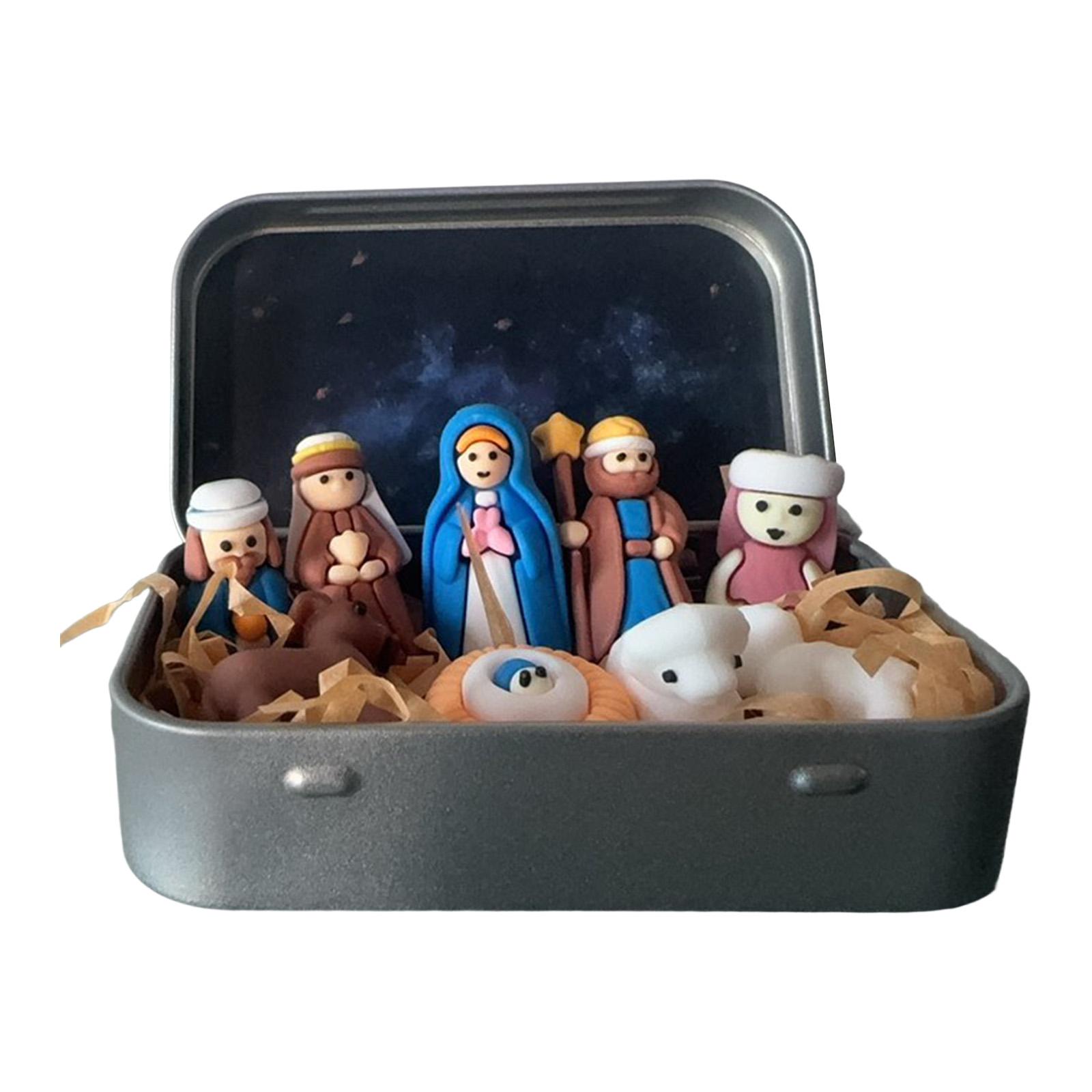 Mini Nativity Scene Set