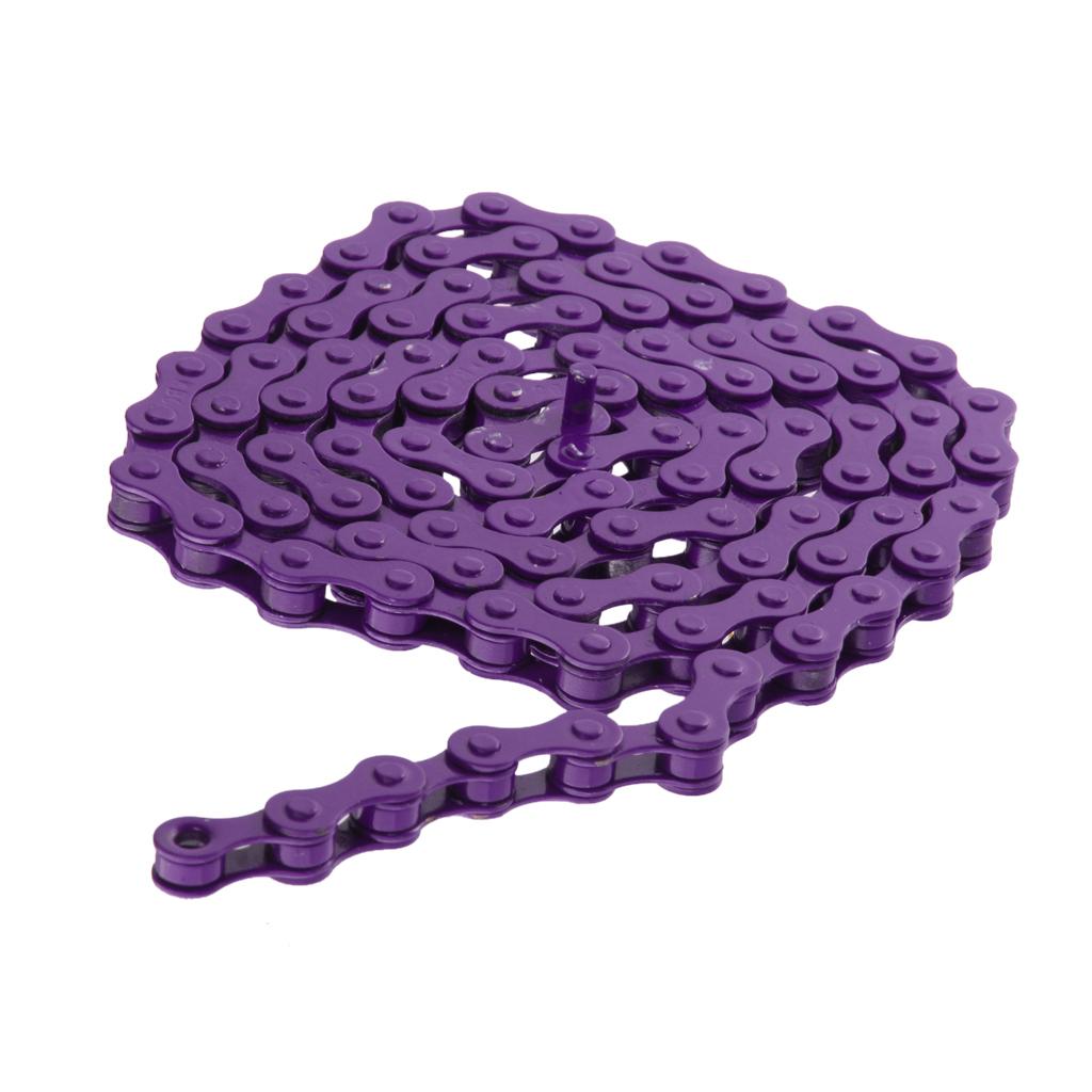 Bike Chain Fixed Gear Track BMX Single Speed Chains 1/2" x