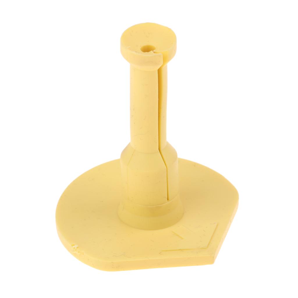 Durable Rubber Golf Tee Holder for Practice & Driving Range Mats (60mm)