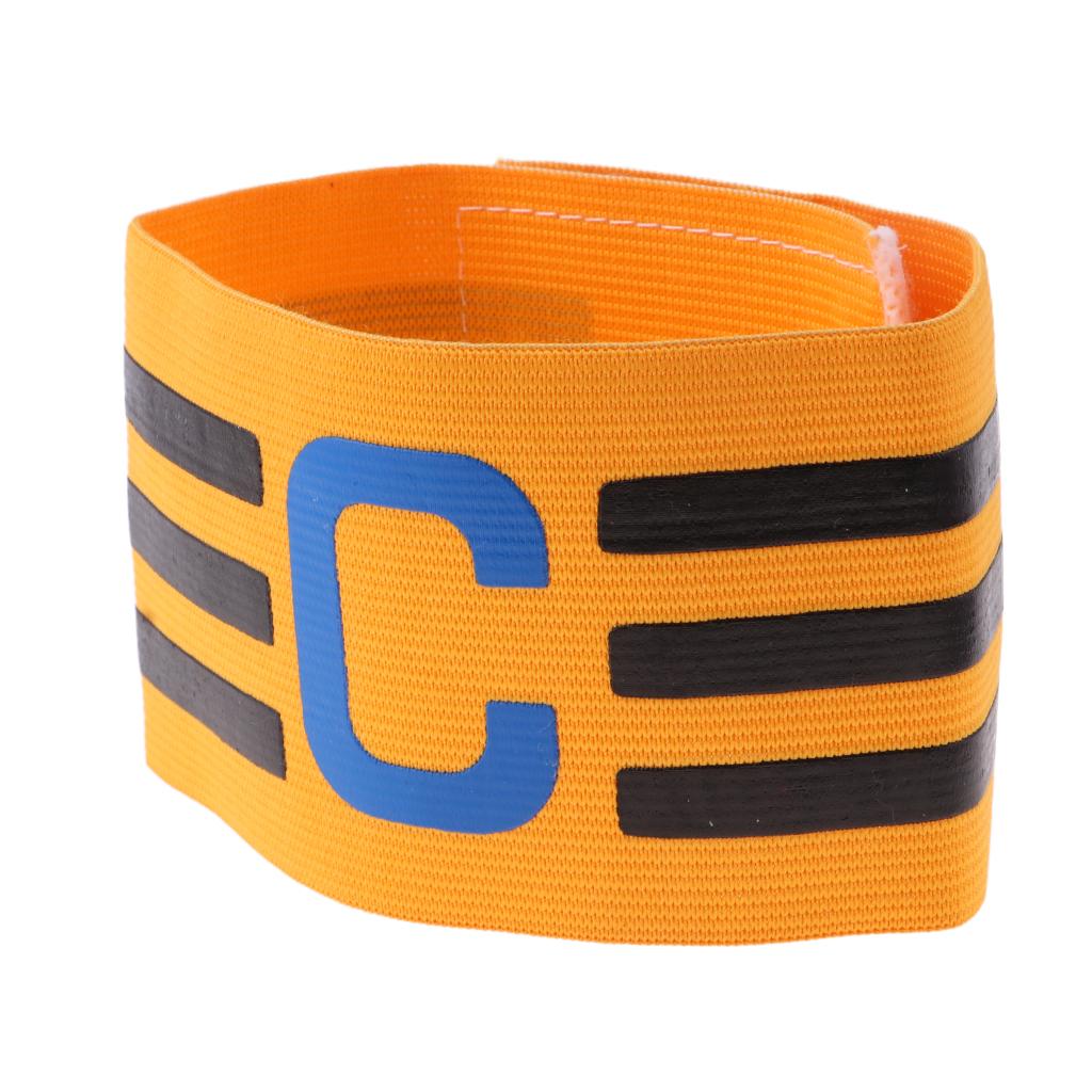 Sport Match Captain Arm Band Soccer Football Games Armband Badge Size