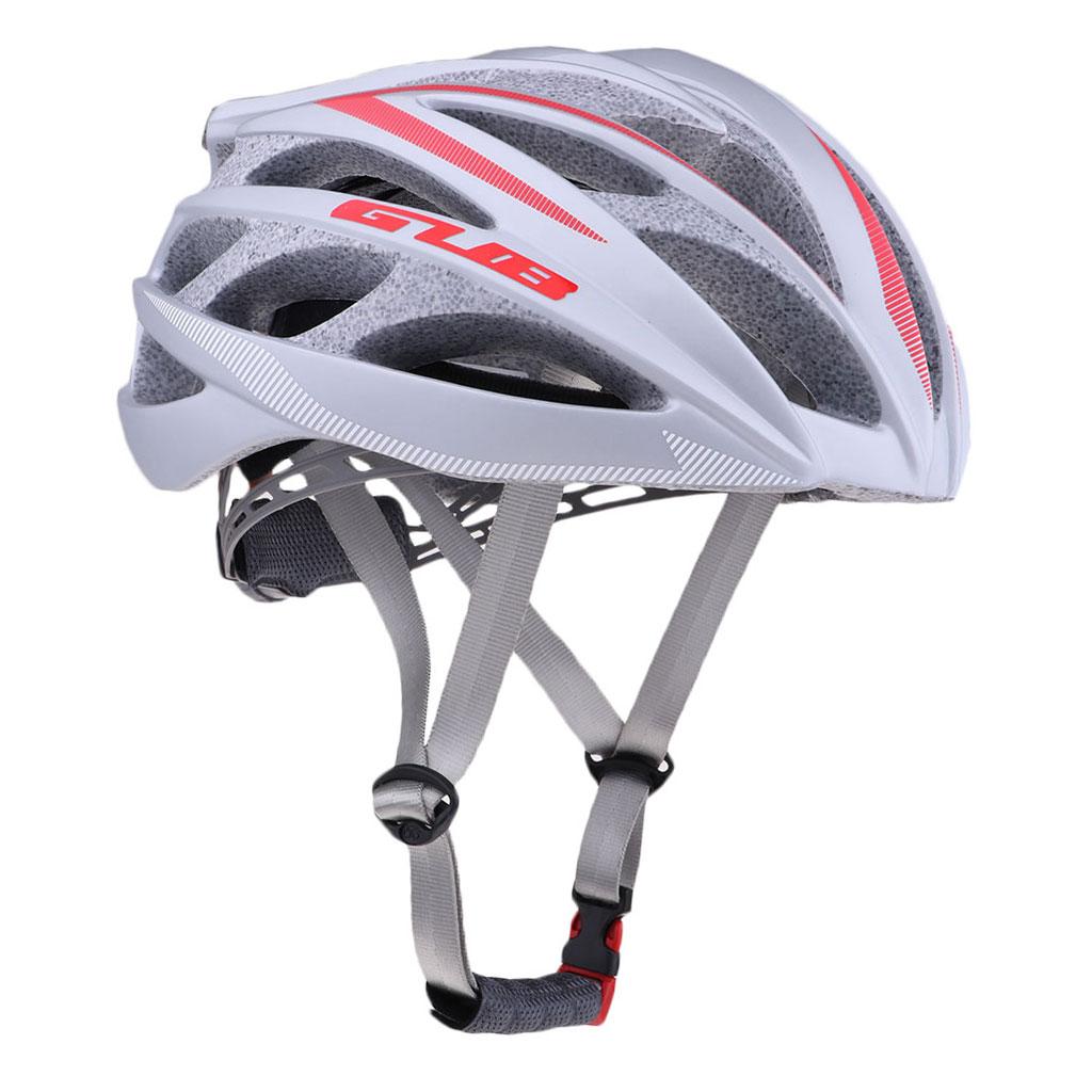 GUB SV8+ In-mold Bicycle Helmet Carbon Fiber Ultralight Bike Helmet Silver