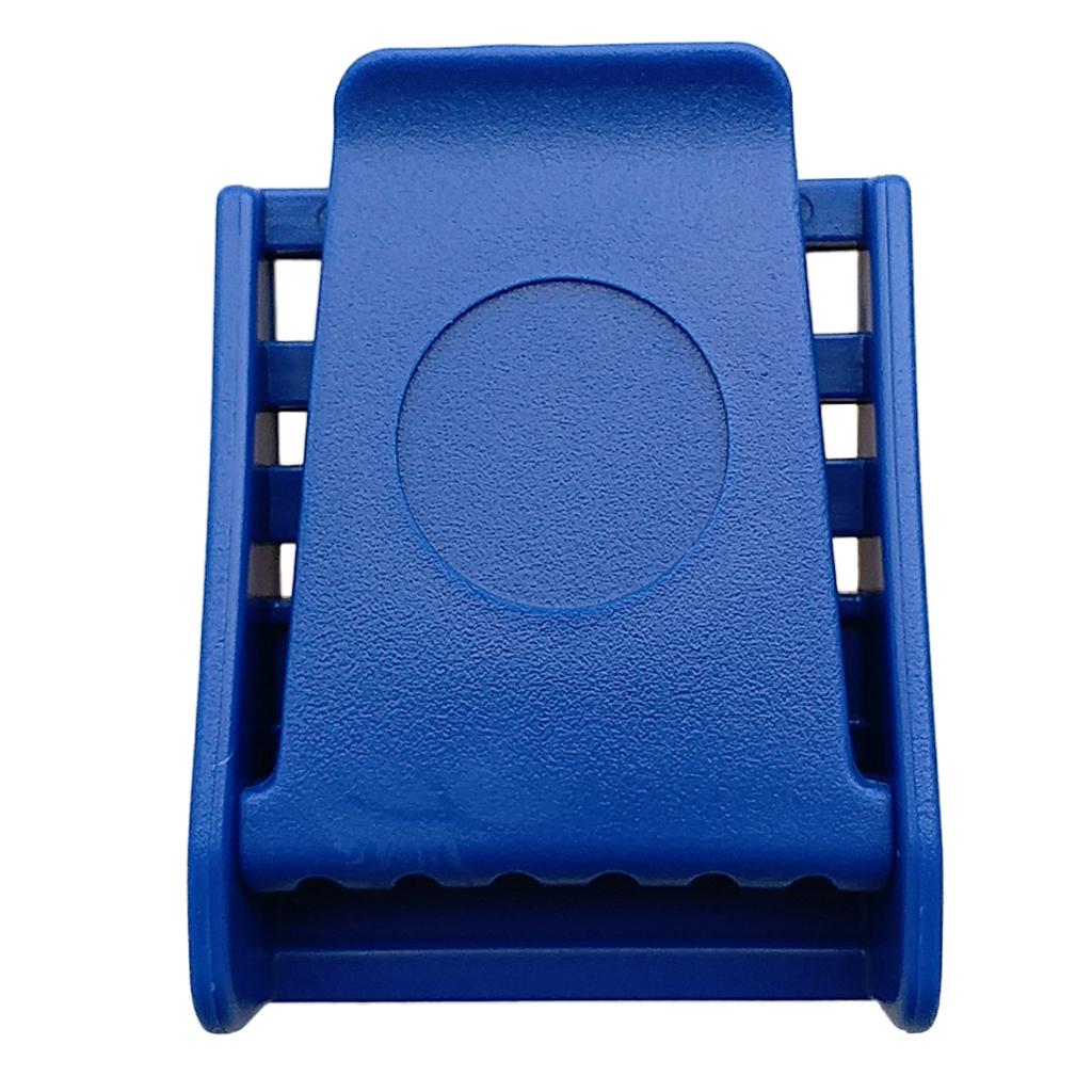Plastic Scuba Diving Diver Standard Weight Belt Buckle with 3 Slots Blue
