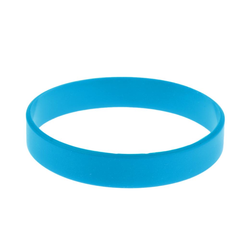 12X Sport Baller Band Silicone Rubber Wristband Bracelet Cuff Bangle ...