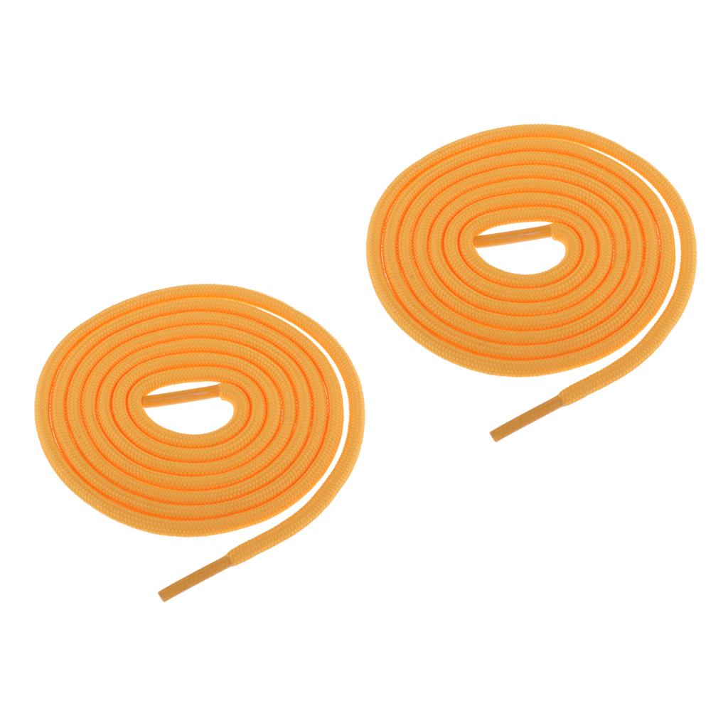 Round Athletic Shoe Laces for Sneakers Sport Running Shoe Yellow