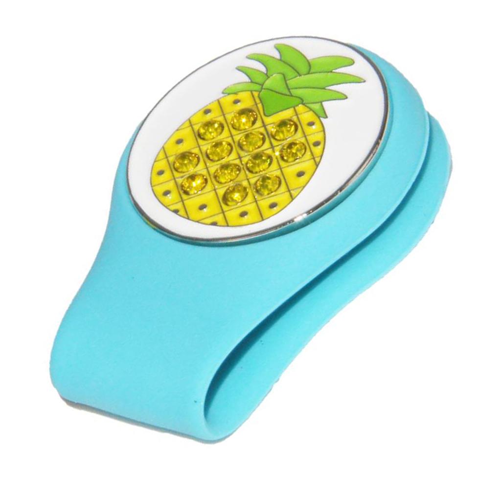 Golf Ball Marker Silicone Hat Clips with Detachable Pattern