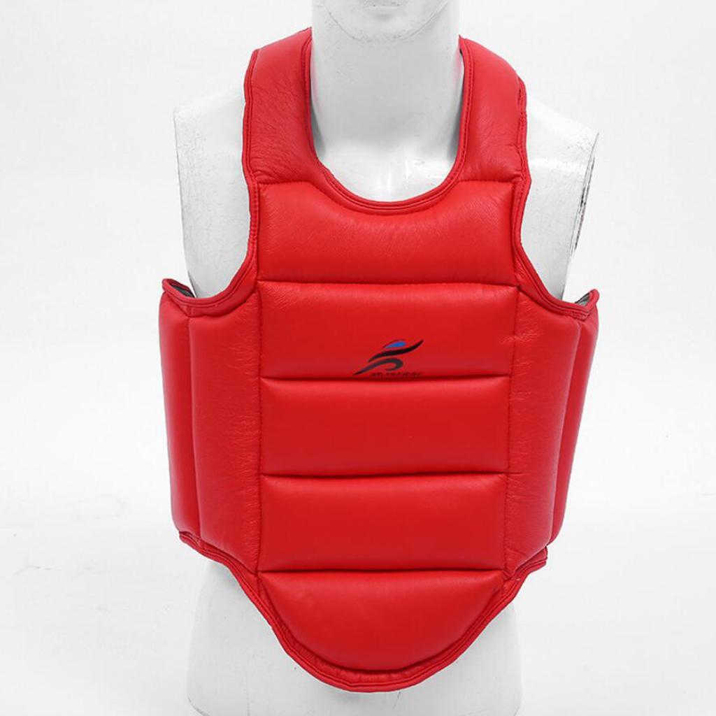 Boxing//Taekowondo Protector Chest Guard MMA Body Armour Training Kick UFC Pad