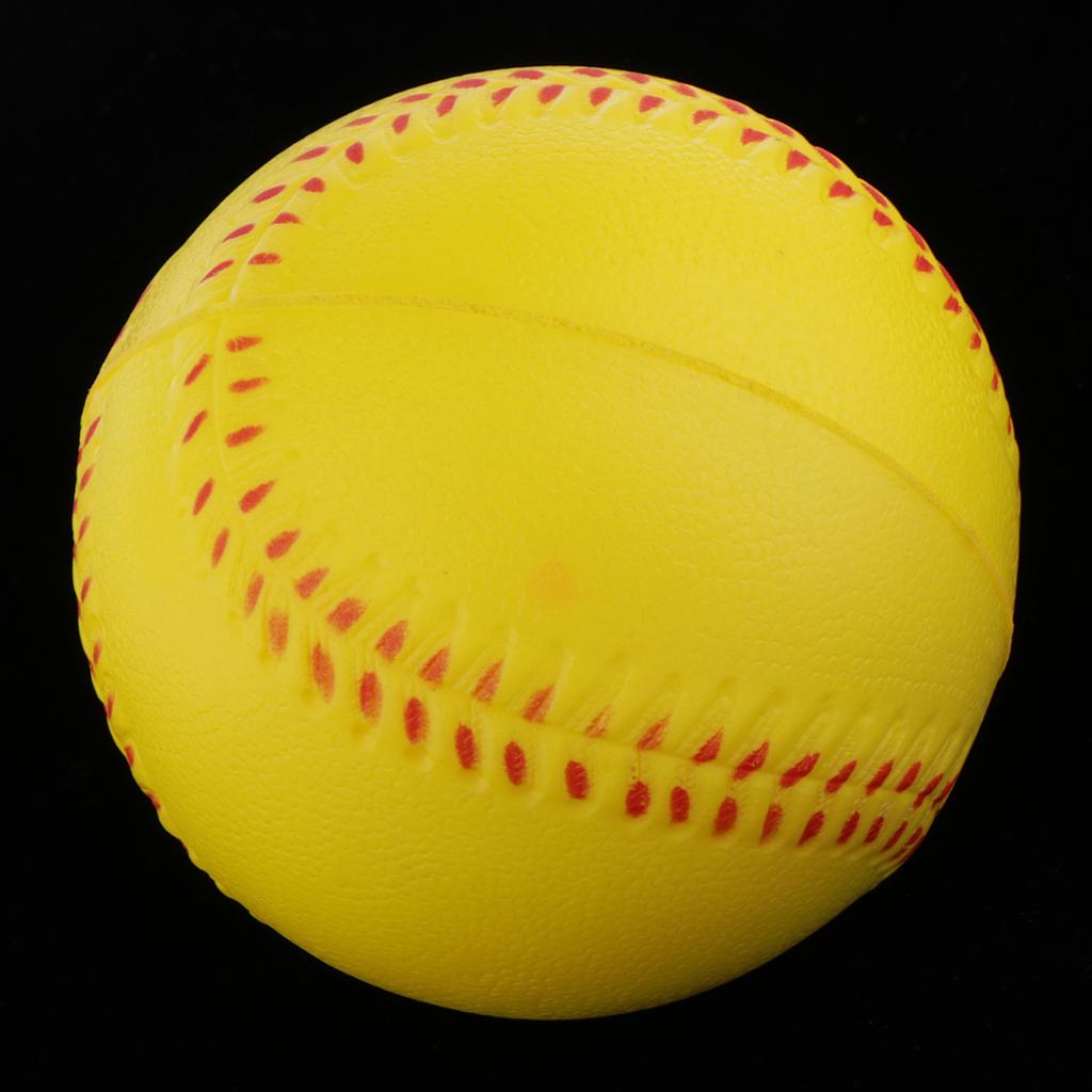 5xPractice Baseball Training Ball Sport Team Game Match Elastic Softball 9cm