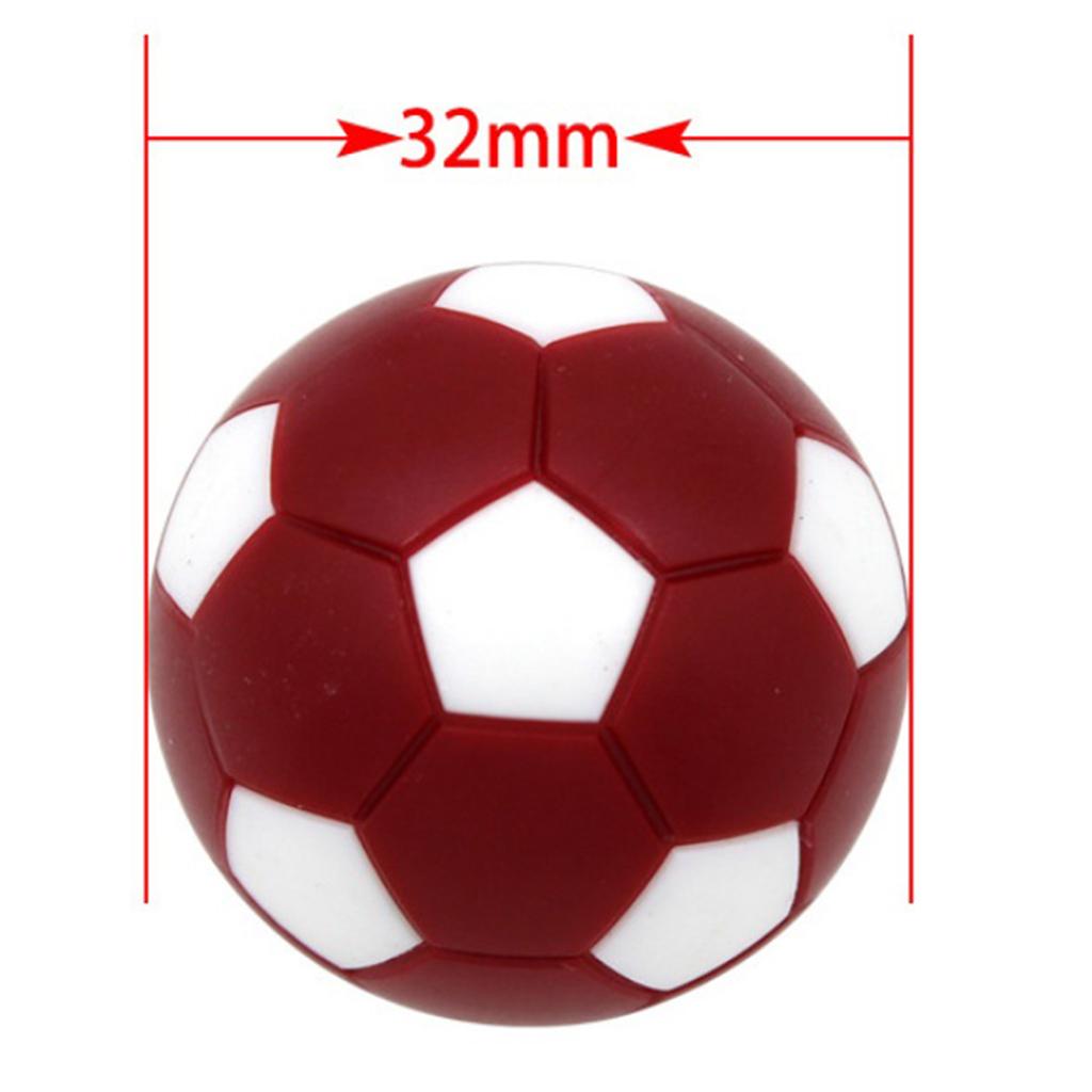 6pcs Tabletop Foosball Family Table Football Soccer Ball Game Accessories 