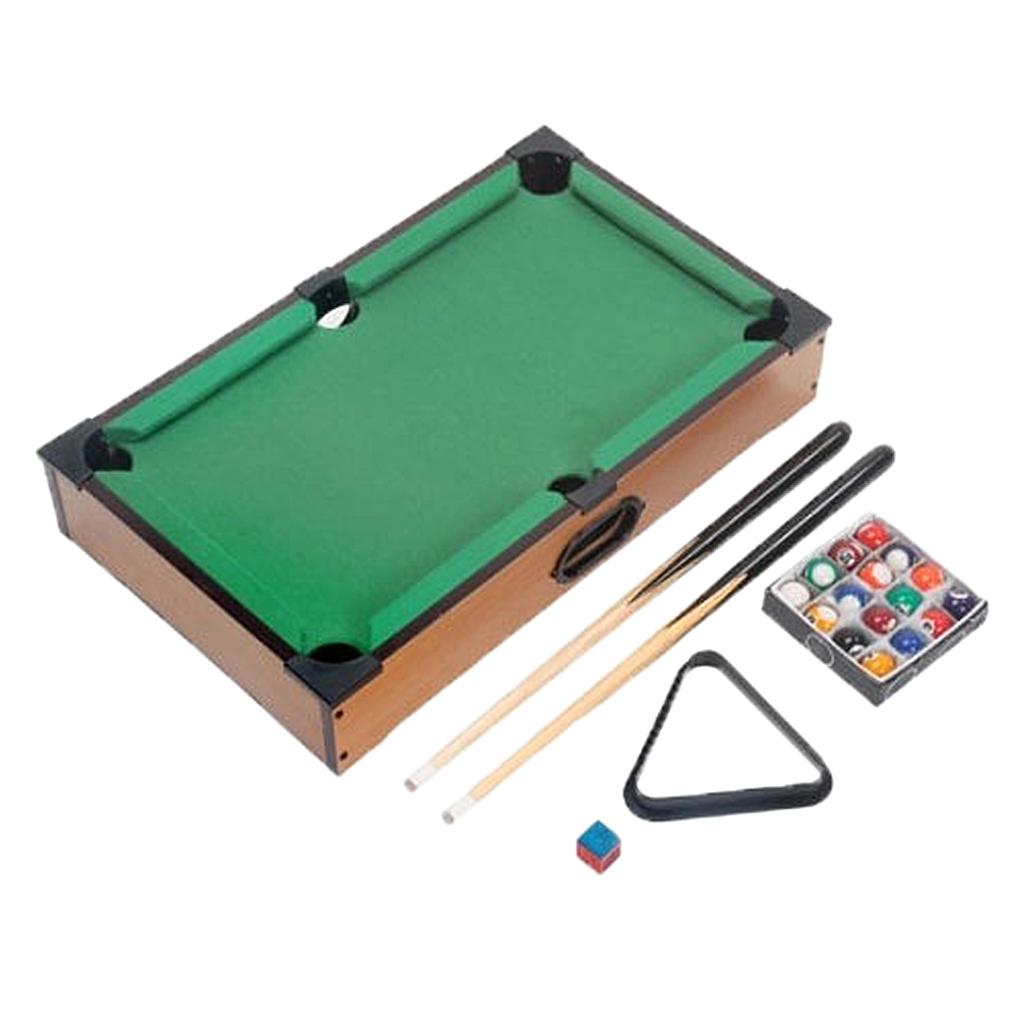 Mini Pool Table Set Billiard Ball Snooker Tabletop Pool Table Desktop Game