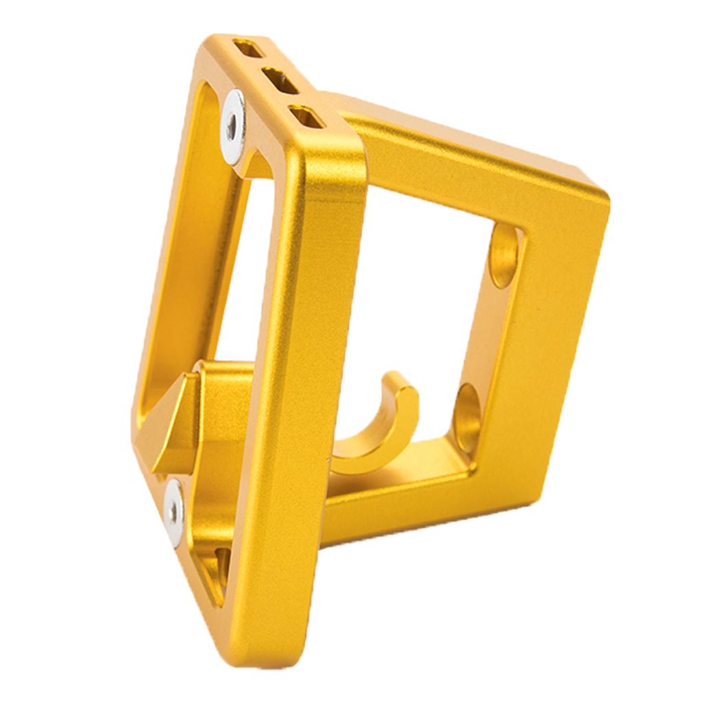 Folding Bike Front Carrier Block Bracket Adapter Holder For Brompton Golden