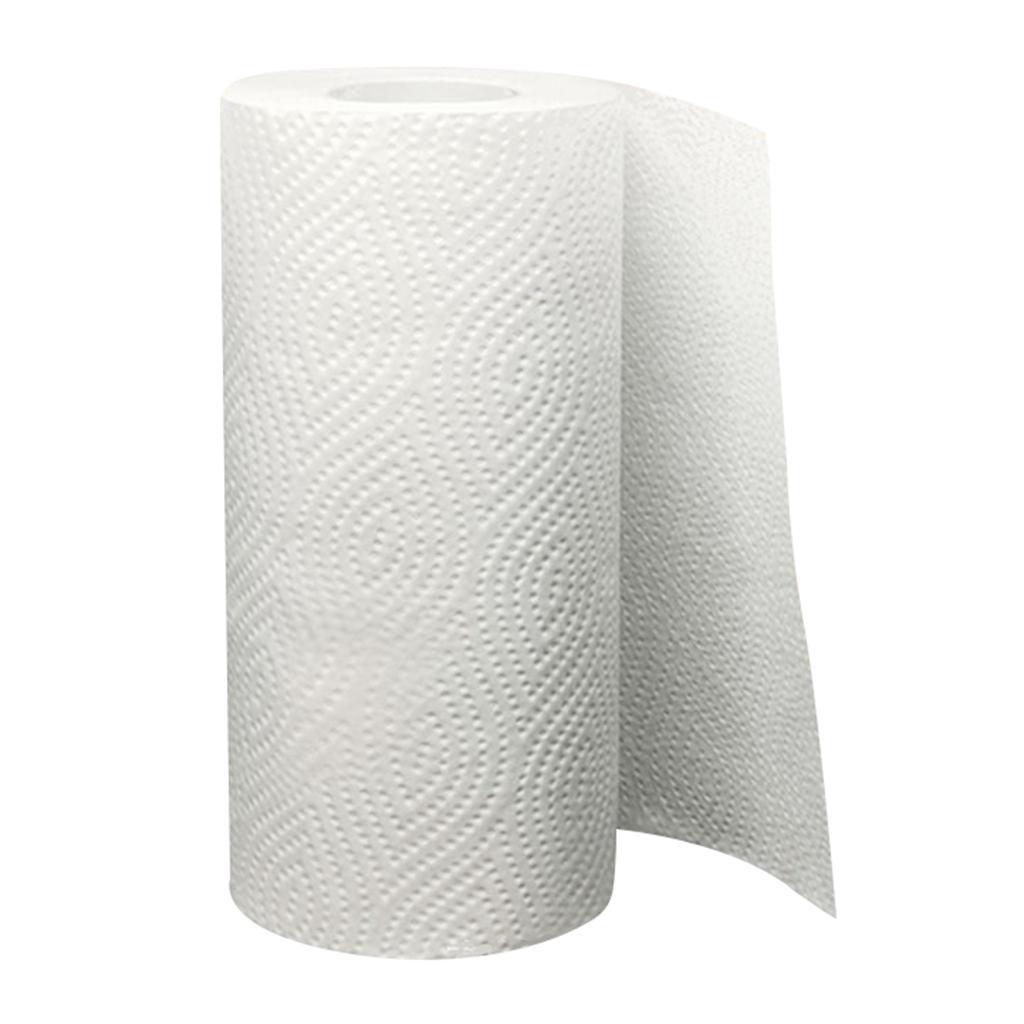 2 Layers Kitchen Paper Oil Absorbing Paper Cooking Paper Towel 1 Roll