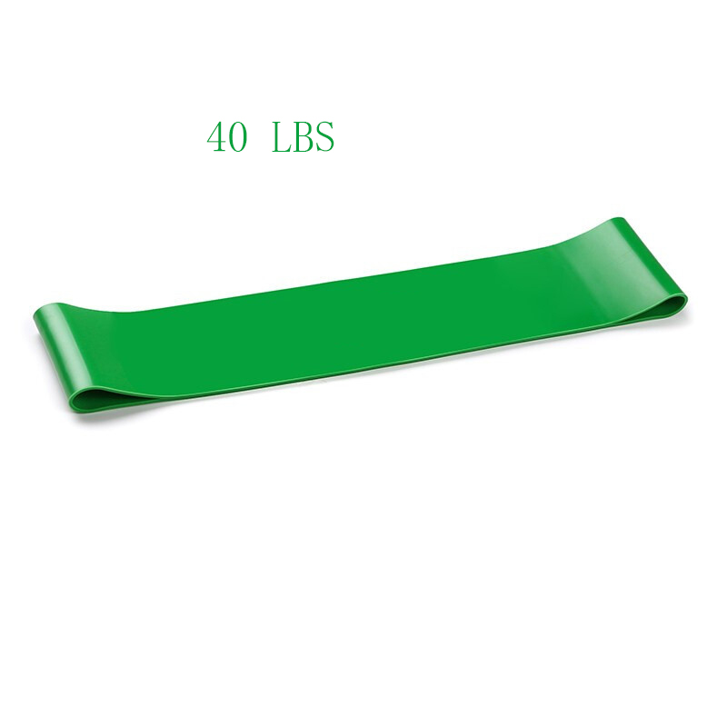 Elastic Band Yoga Tension Band green 40lbs