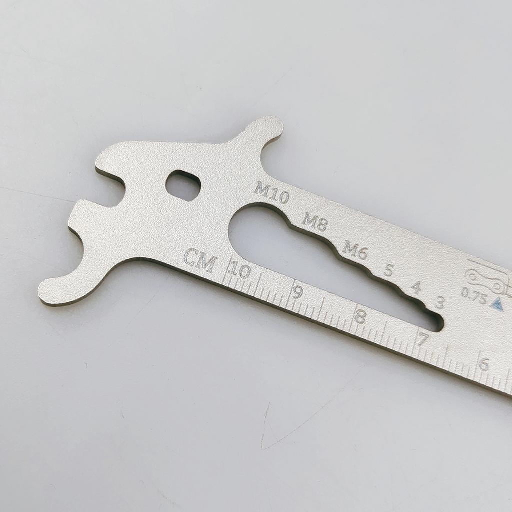 2x1PC Bicycle Chain Checker Cycling Wear Indicator Hand Tool Stretch Checker