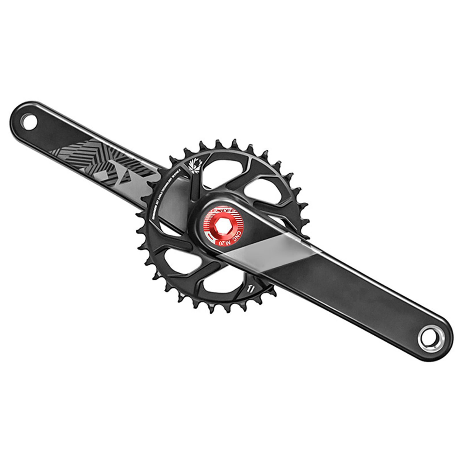 Lightweight Crank Cover Screw Crankset Bolt for Shimano Bike Cycling Red