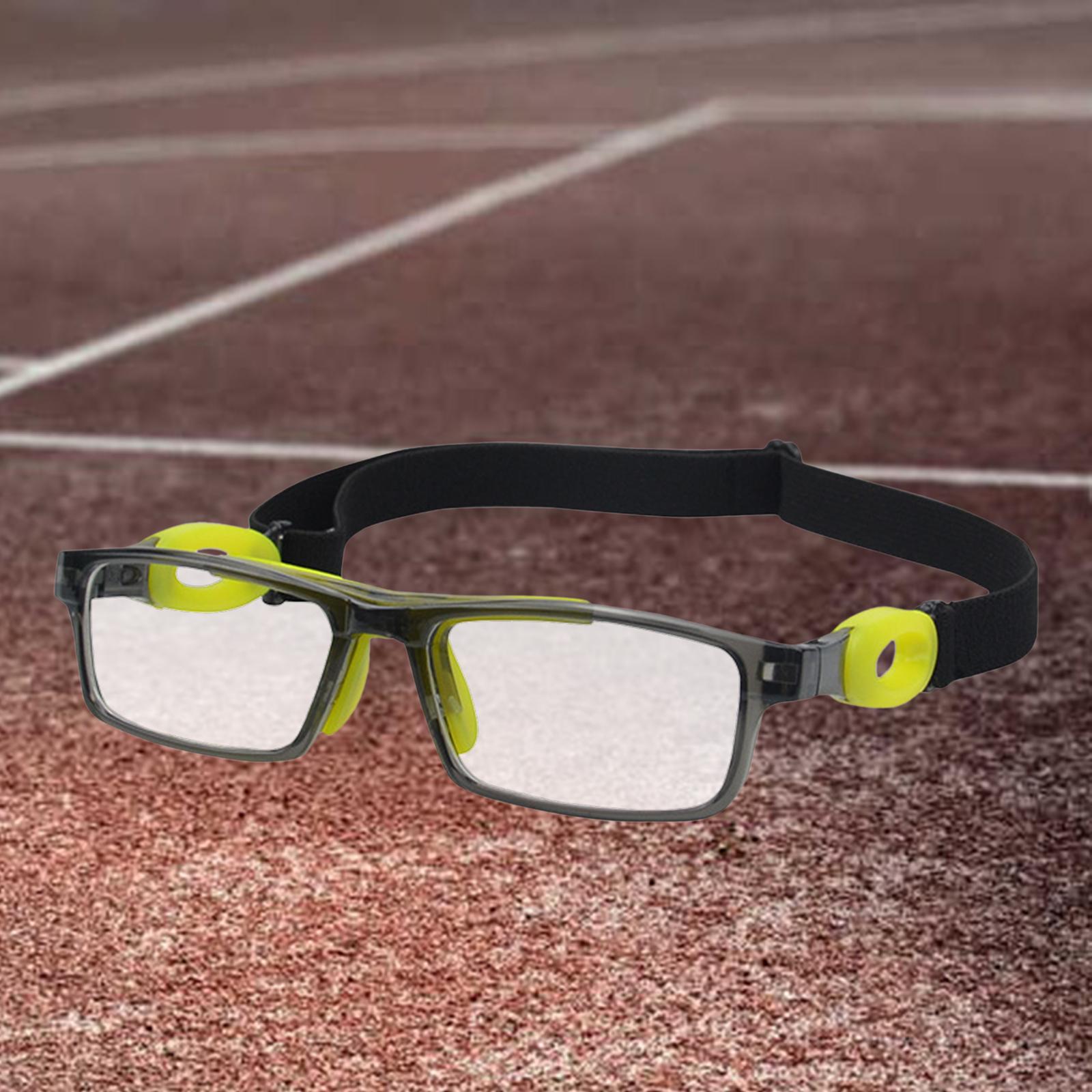 Men Women Basketball Glasses for Soccer Cycling Tennis Gifts  Yellow