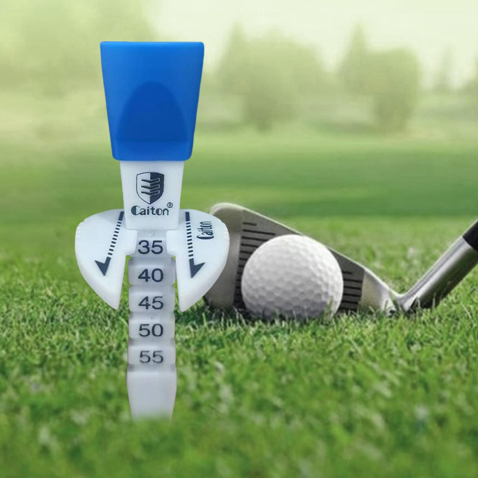 Golf Tee Ball Holder Adjustable Height for Golf Training Indoor Outdoor Blue