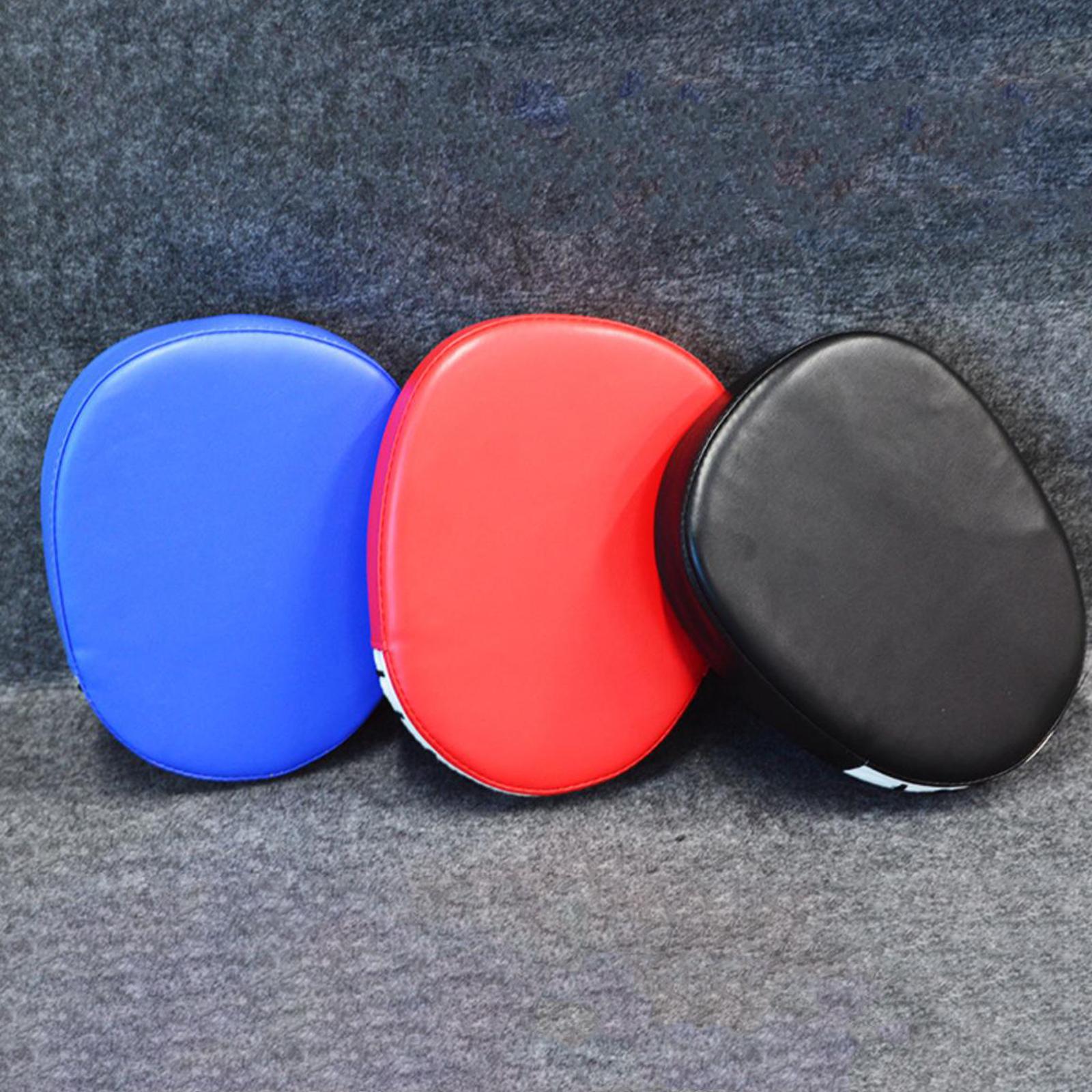 Punching Mitts Boxing Pads Striking Punching Taekwondo Karate Kicking Shield Blue