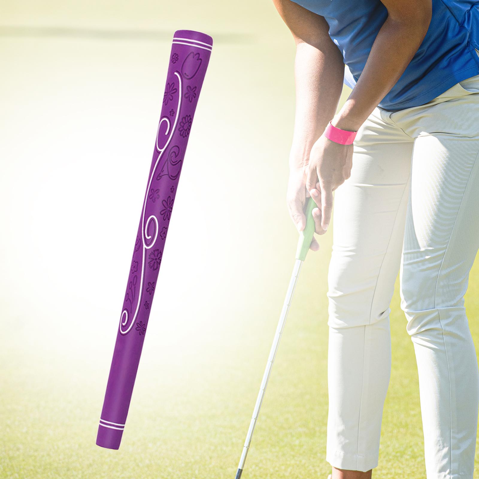 Women Golf Grips Shock Absorbing Texture Design High Traction Woods Grips