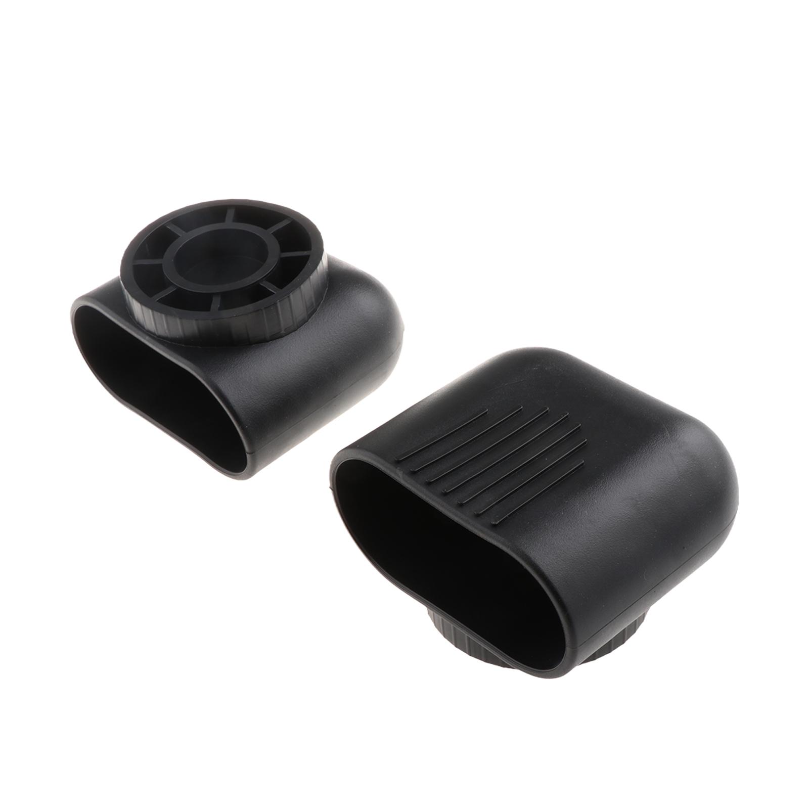 Tube Cap 2Pcs Oval
