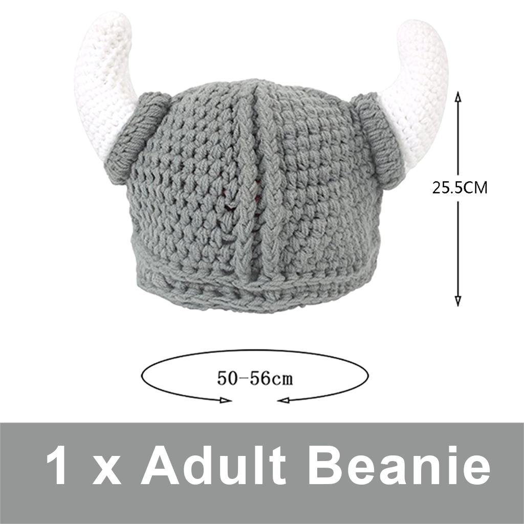 2xBaby Infant Toddler Beanie Crochet Handmade Hat 1x Adult Hat