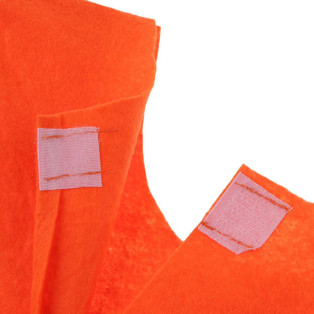 Kids One Piece Orange Costume Nonwoven Fabric Fruit Outfit Party Fancy Dress