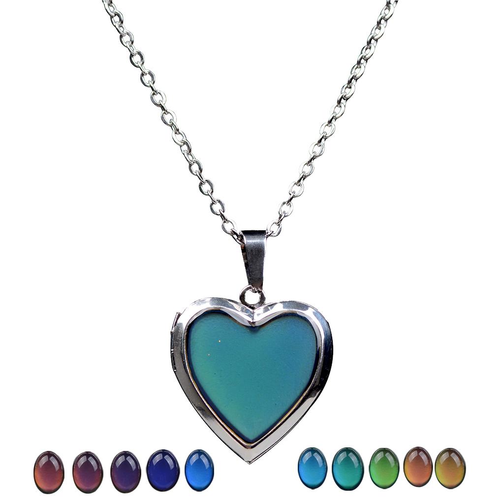 Mood Gem Photo Frame Necklace