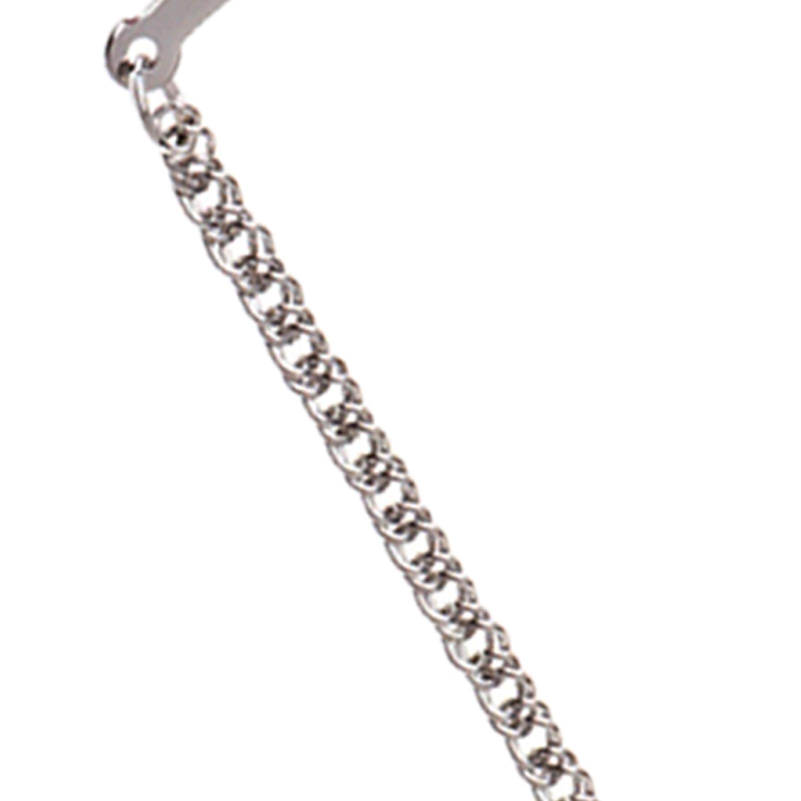 2 Pieces Fashion Men Tie Chain Classic Gift Shirt Accessories Brooches