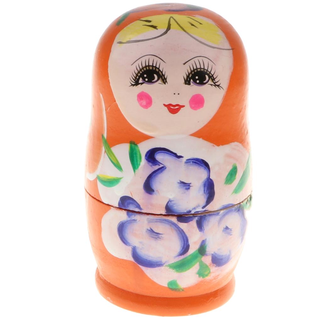 Russian Stacking Nesting Doll Matryoshka set Babushka Dolls 5/6 Pcs Kid
