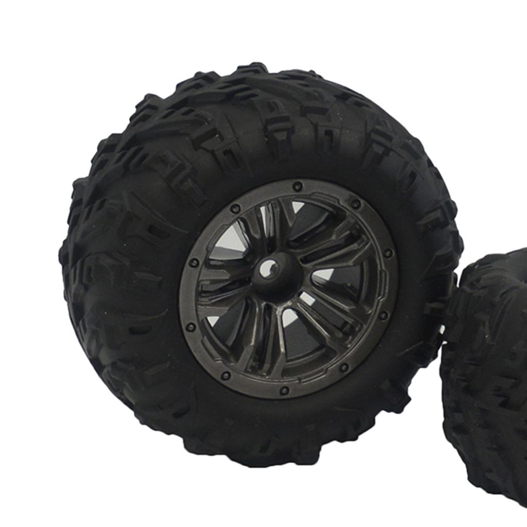 2Pcs Rubber RC Car Wheel Tire Parts Accessory For Q901