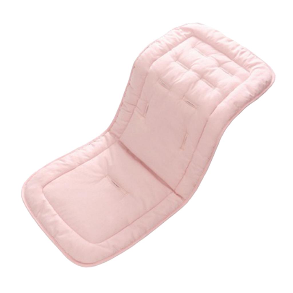 Baby Infant Stroller Cushion Newborn Pram Line Mat Grey+Pink