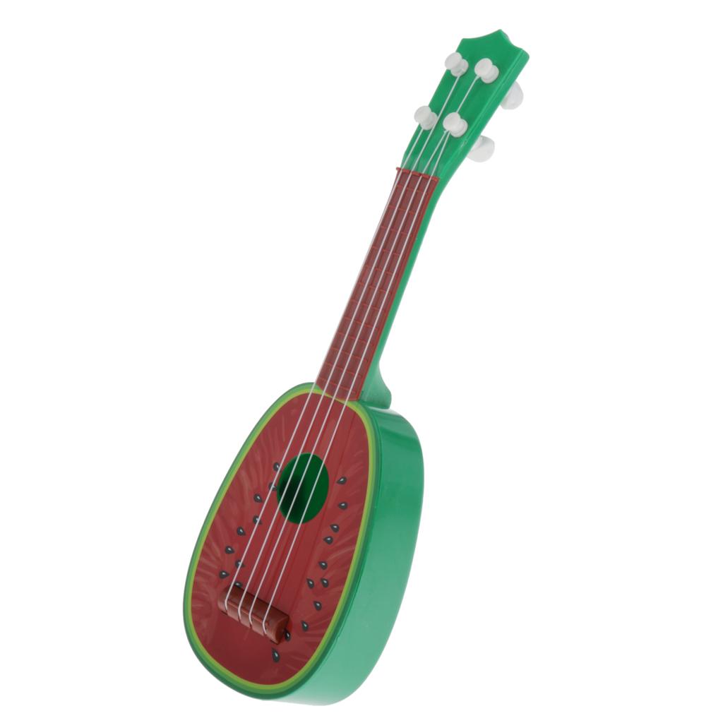 12.6inch Mini Kids Classical 4 String Ukulele Guitar Musical Toy Watermelon