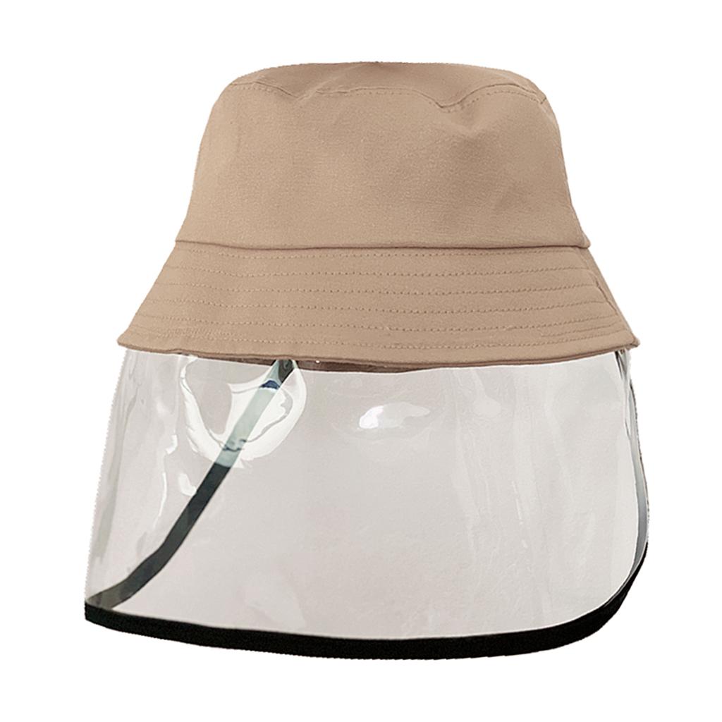 For Baby Kids Anti-spitting Protective Hat Cap Cover Outdoor Safety Coffee