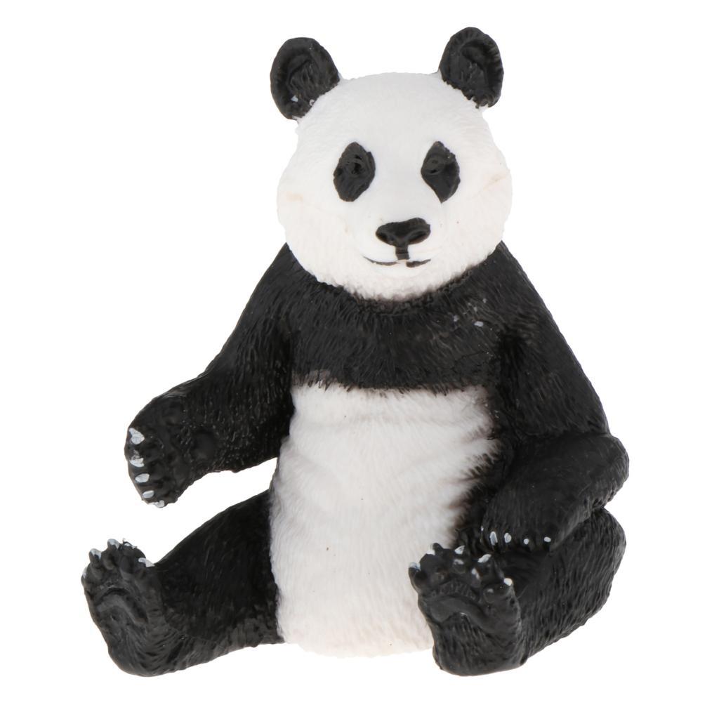 Simulation Animal Model Kids Educational Toys sitting panda PL127-694