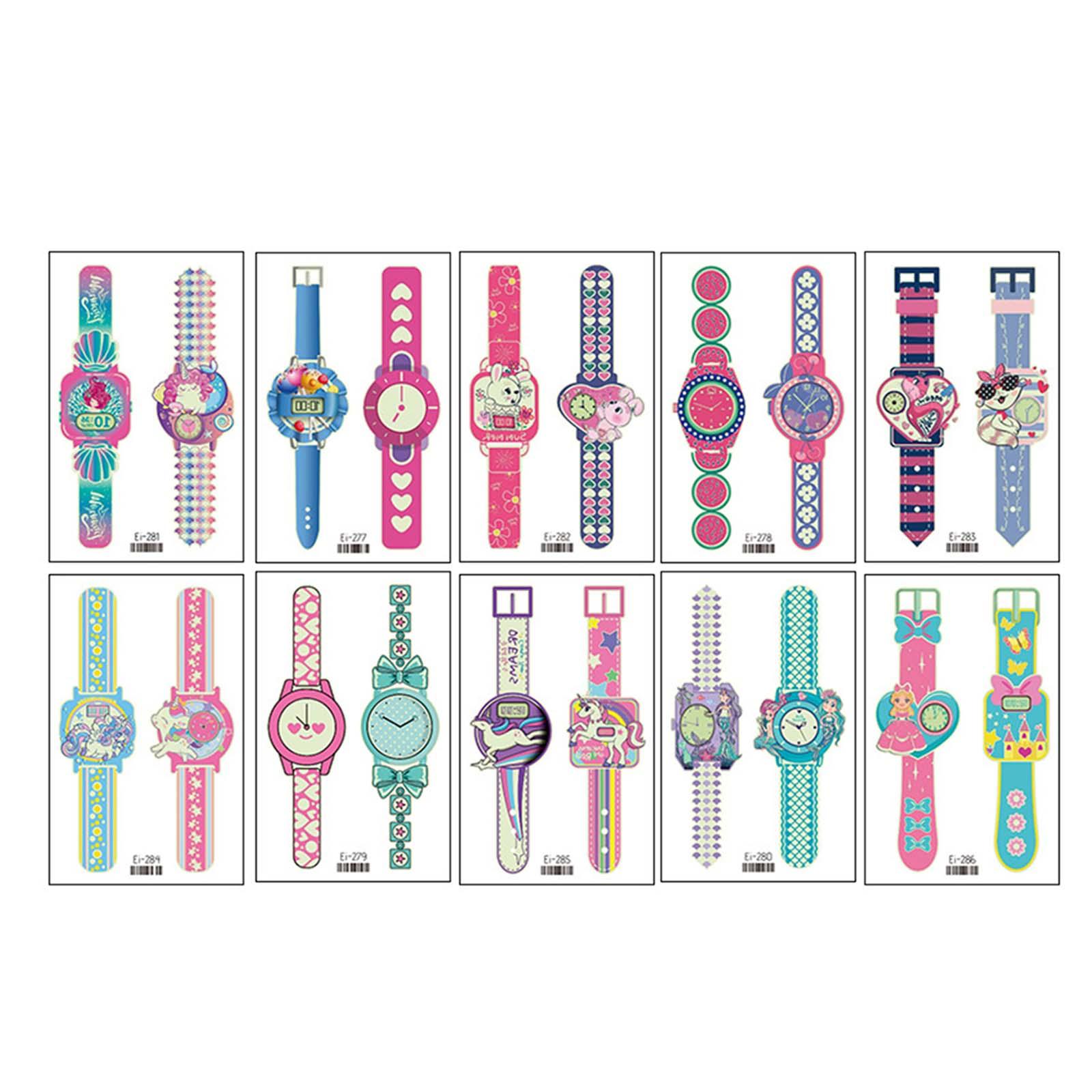 10Pcs Luminous Temporary Stickers Label Glow for Birthday Supplies Boys