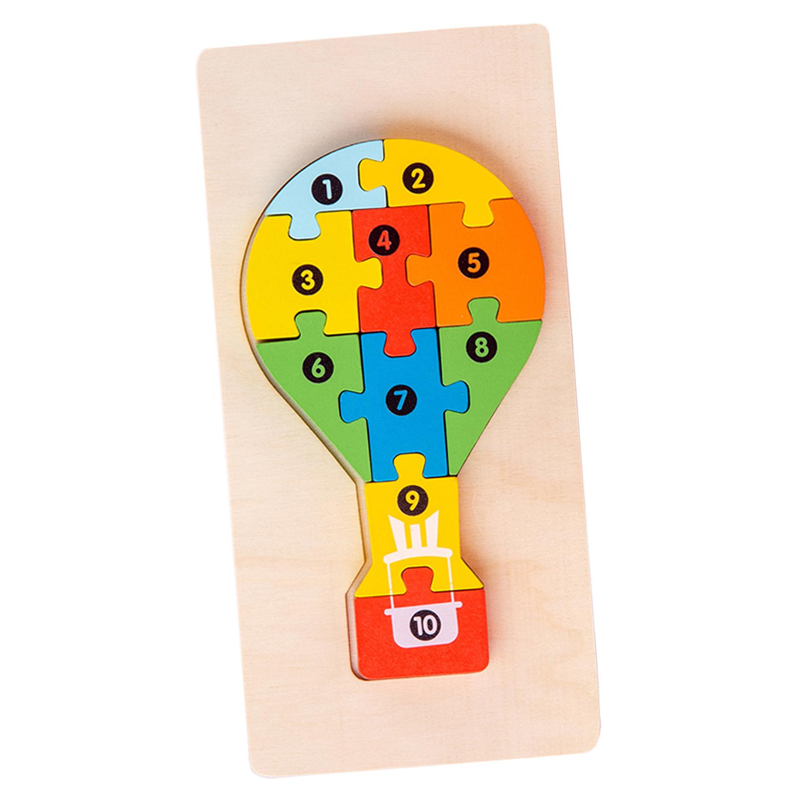 Wooden Vehicle Puzzles