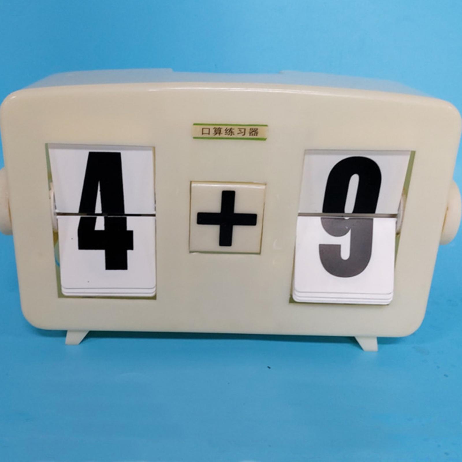 Rotating Arithmetic Learning Toy Mathematics Portable for Children Boy Girls