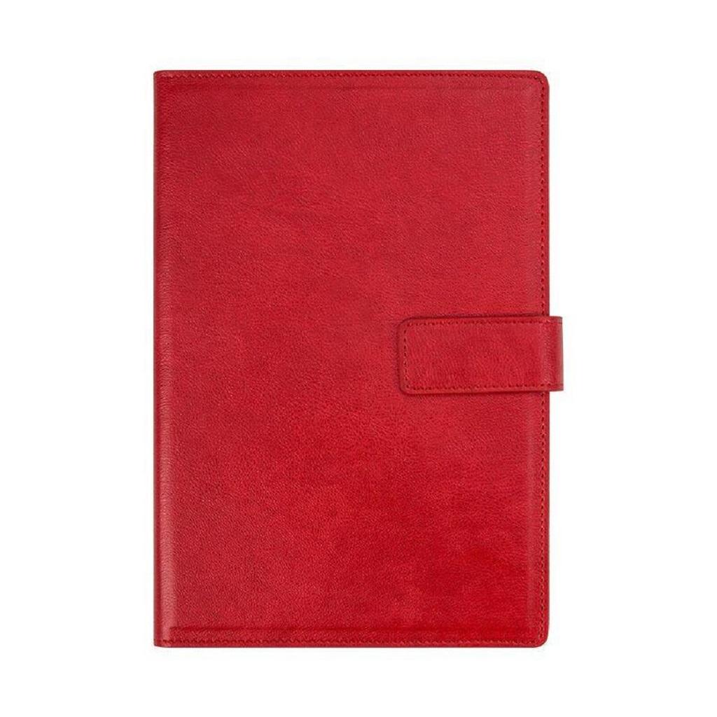 B5 Executive Notebooks Journal Notepad Ruled Lined Diary For Studying Red