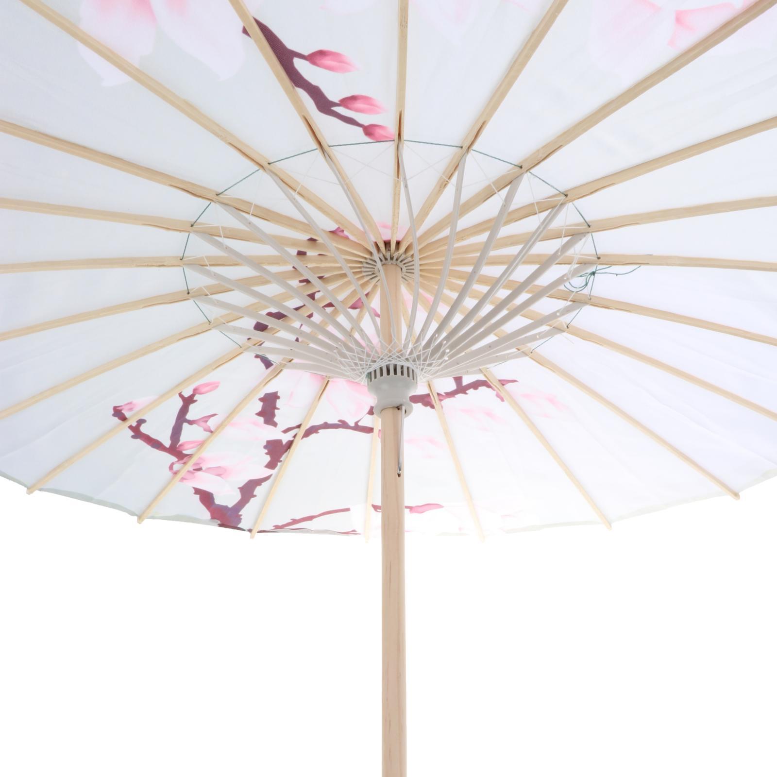 Handmade Chinese Umbrella Rainproof Paper Parasol for Photo  B