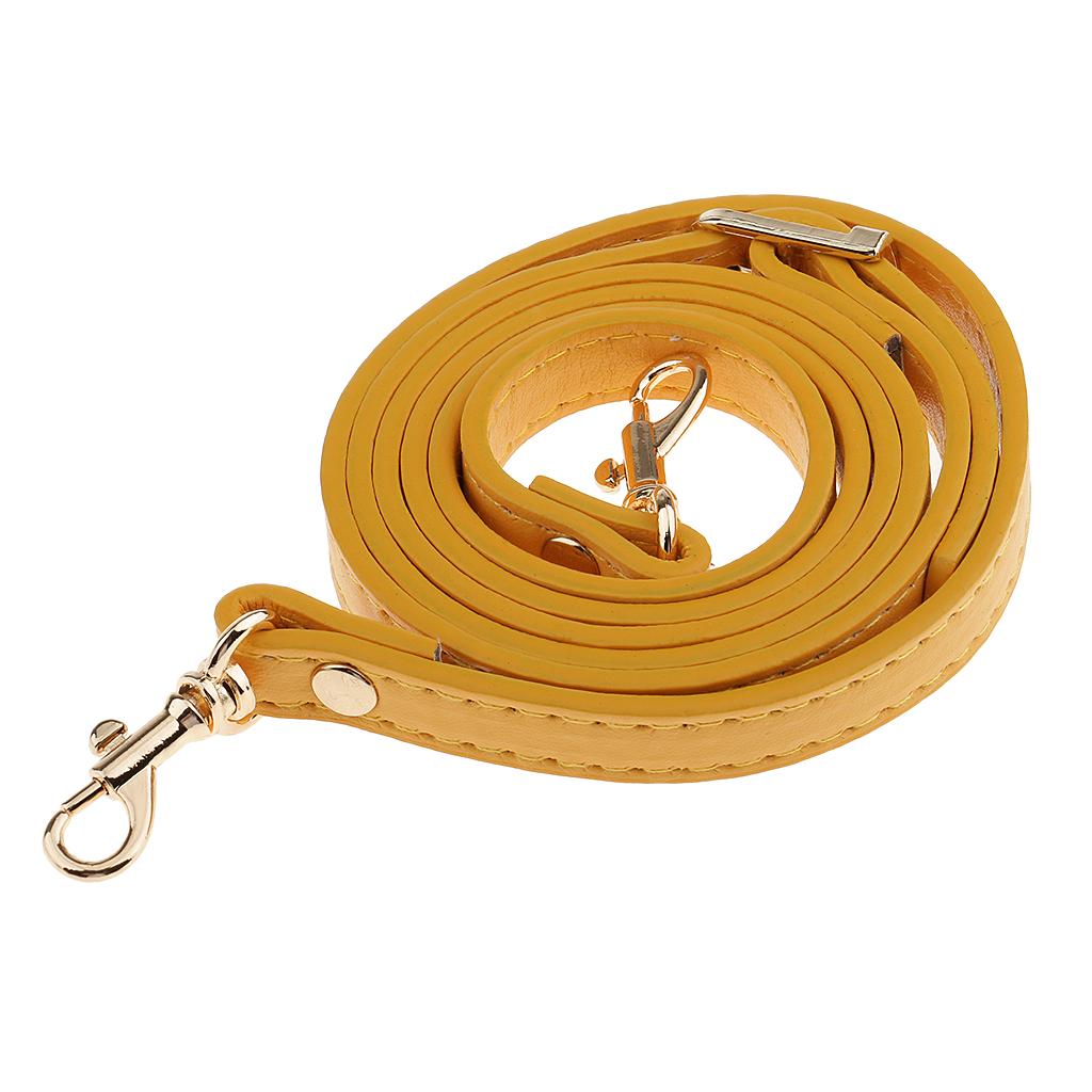 4x120cm Adjustable Shoulder Bag Accessories Handbag Handles Straps Yellow