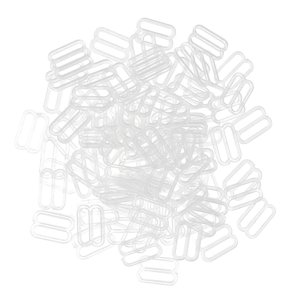 Bra Strap Clips 15mm Clear