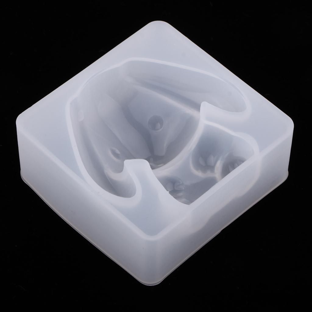 DIY Silicone Mould Mold Resin Art Jewelry Making Ornament Craft Rabbit