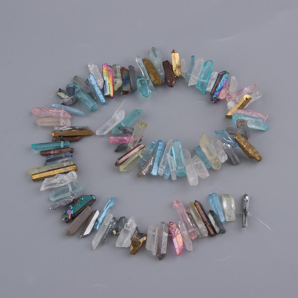 Colorful Gemstone Beads Chain Jewelry Making