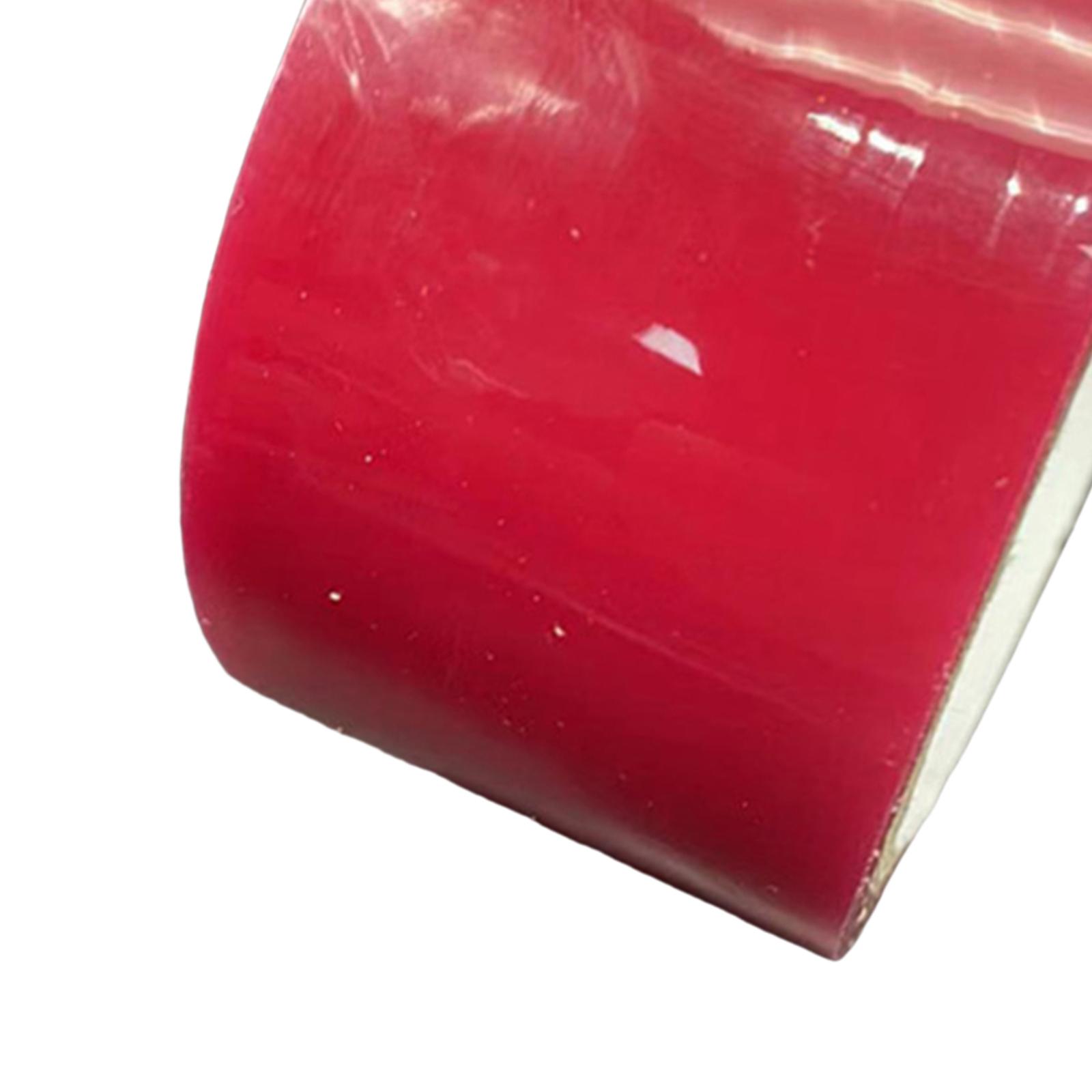 2Pcs Funny Decompression Toys Sticky Ball Rolling Tapes Red Cherry Red