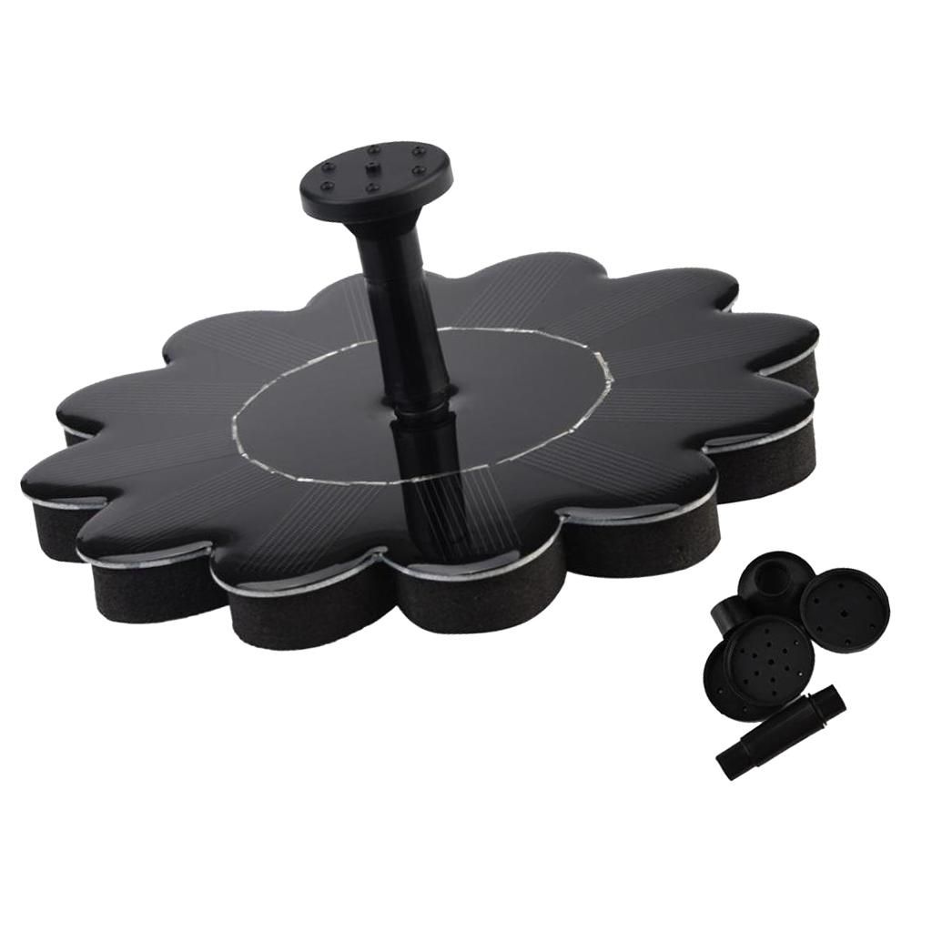 NEW Solar Fountain Pump Solar Powered Bird Bath Fountain ...