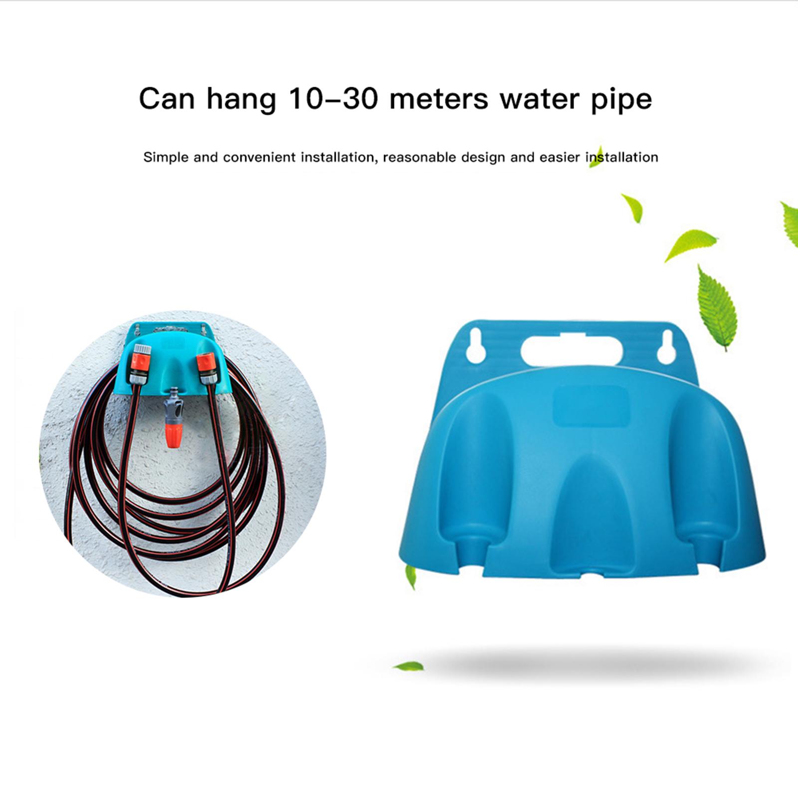 Wall Mount Water Hose Rack Hanger Holder Storage Stand Garden Organizer