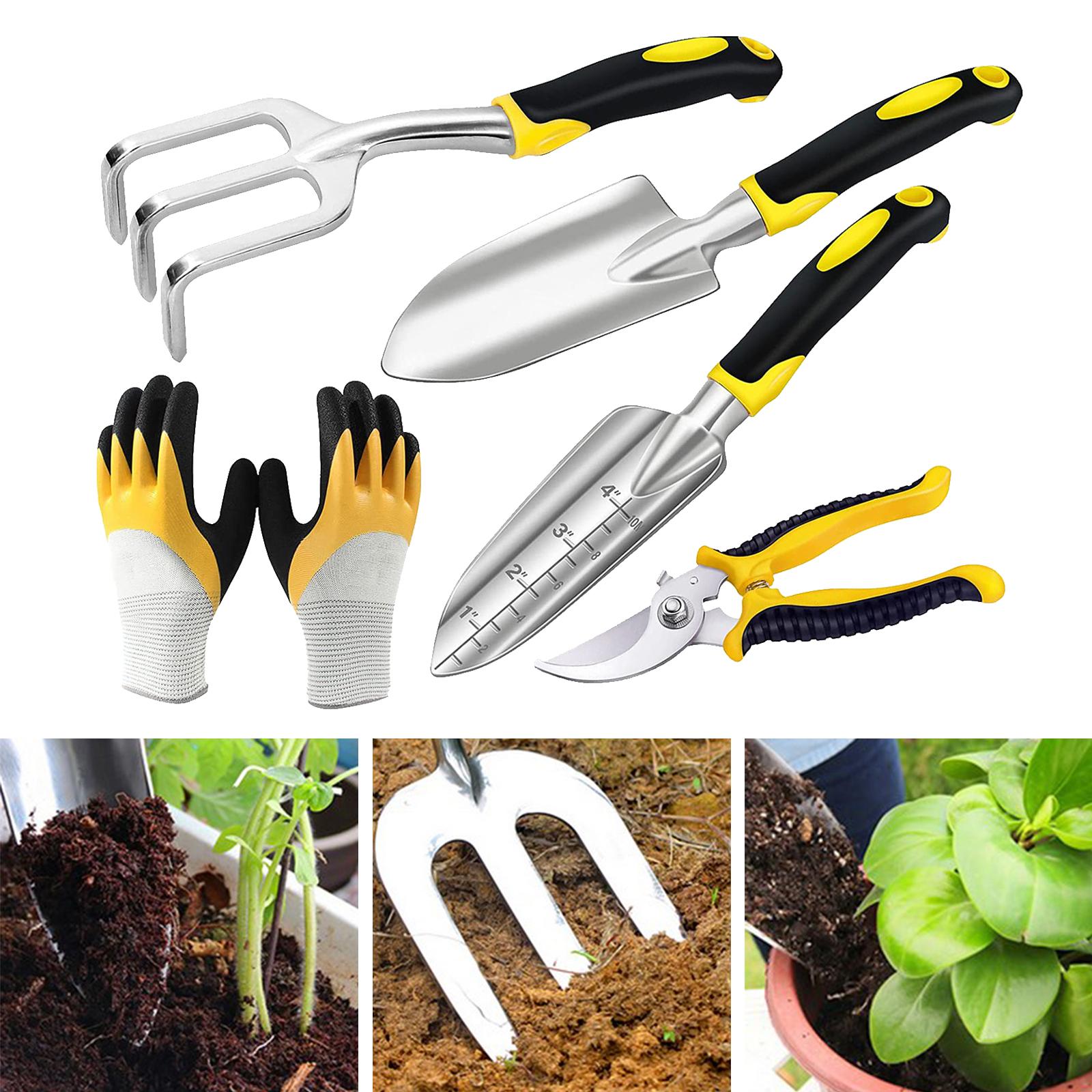 Garden Tool Sets Rake Garden Trowel for Transplanting Planting Outdoor