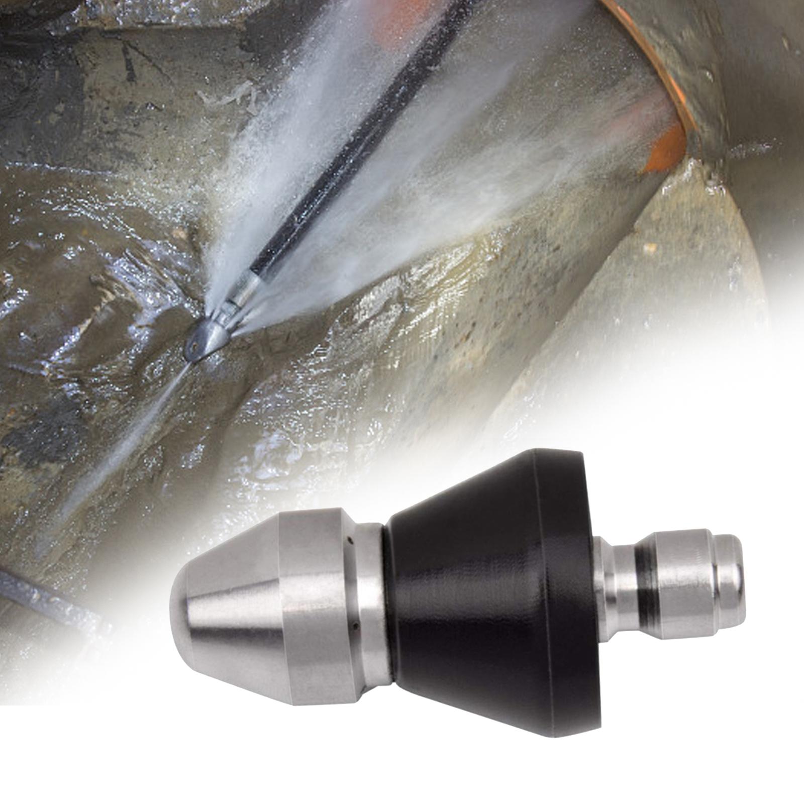 Sewer Pipe Cleaner Sewer Nozzle for Washer Hose Pipe Unclogging