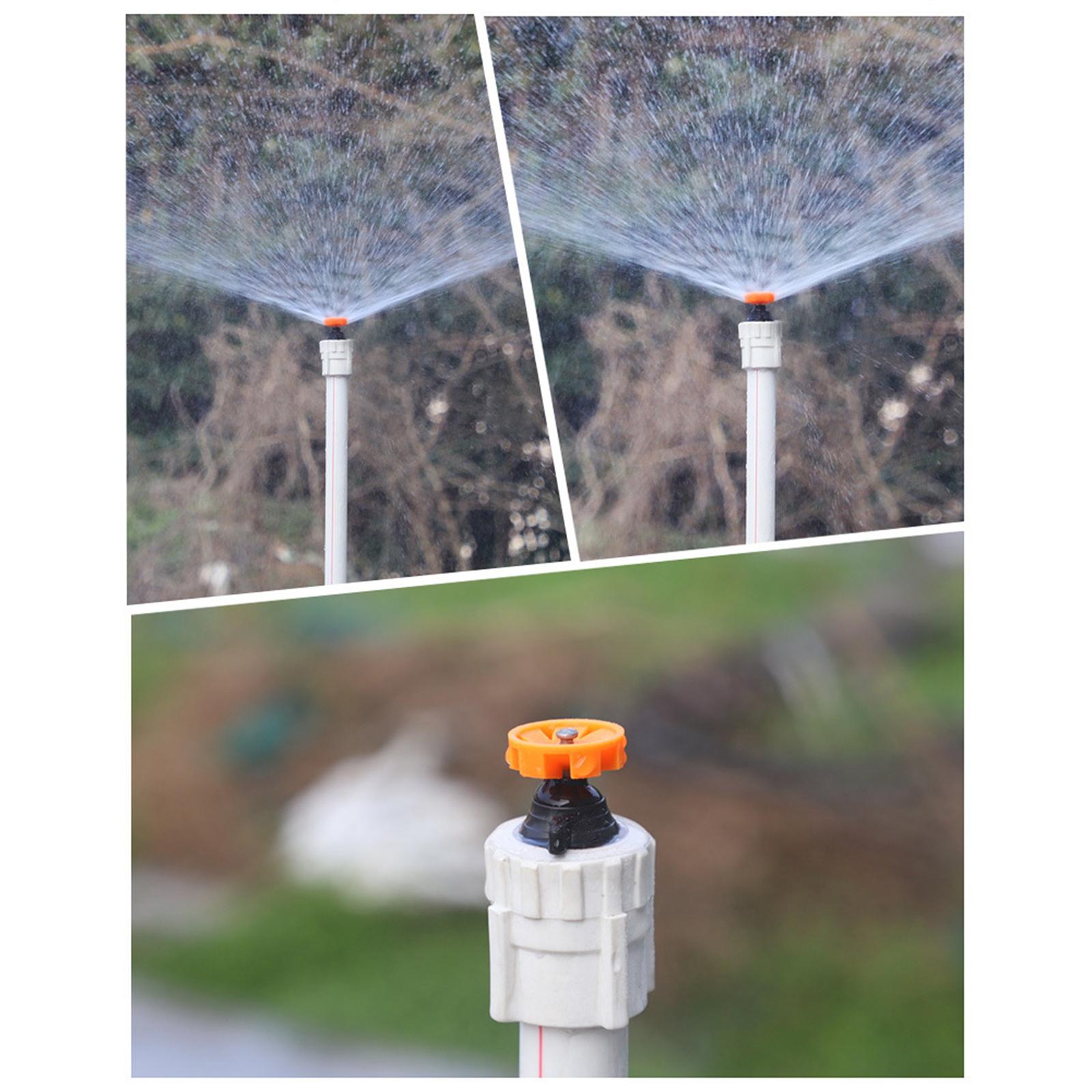 6xGardening Irrigation System 1/2" Water Sprinkler for Garden Greenhouse Grass